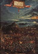 Albrecht Altdorfer The Battle of Issus oil painting reproduction